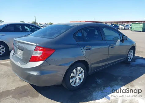 2012 Honda Civic Lx z USA, uszkodzony, nr VIN 19XFB2F51CE009840